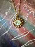 Floral Sunflower Necklace