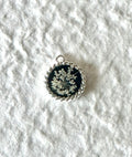Floral Rope Bezel Necklace