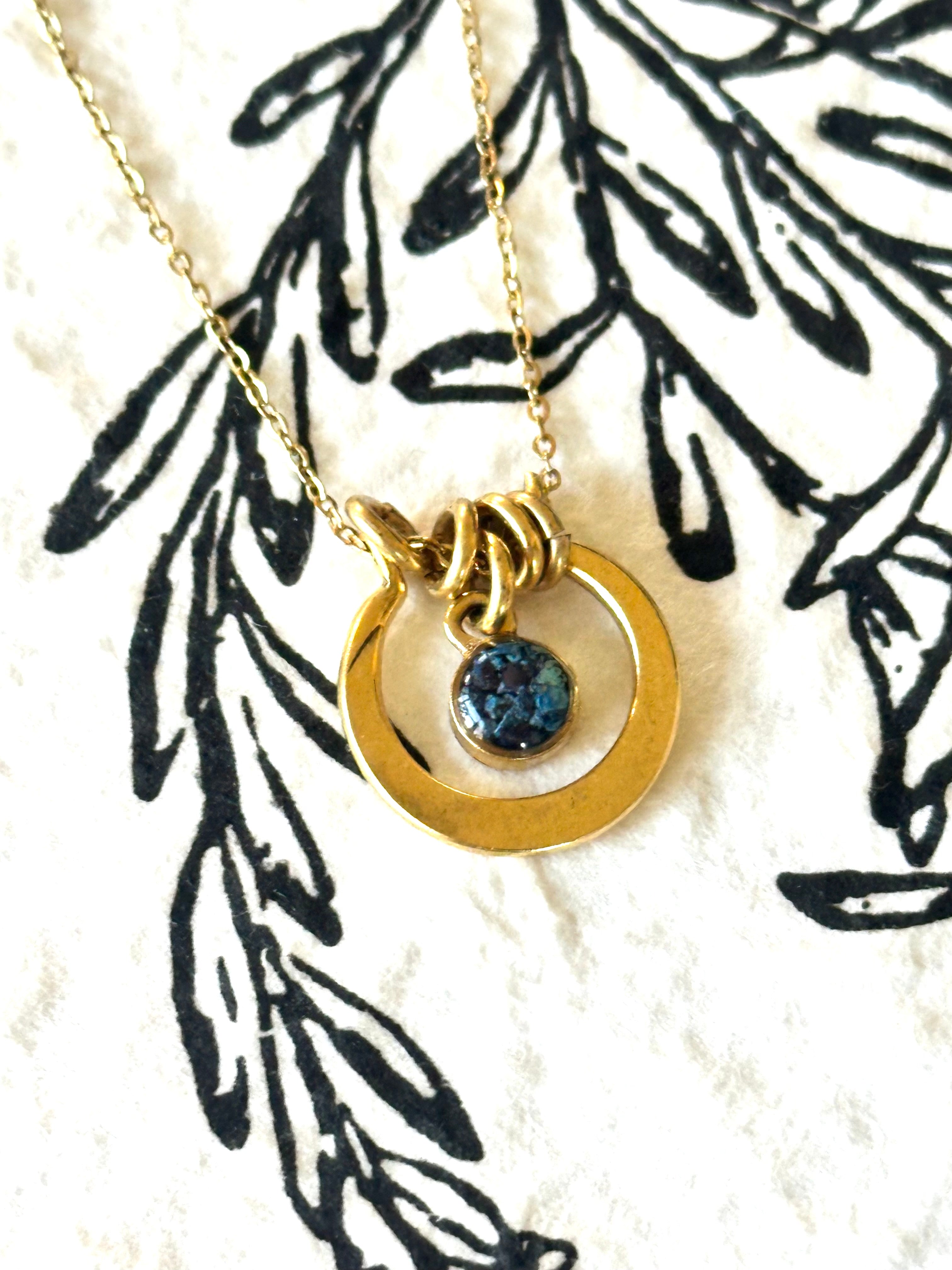 Daisy Gemstone Necklace