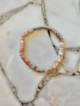 Sunstone Heishi Bracelet