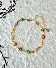 Colorful Daisy Bracelet