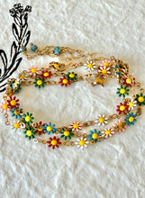Colorful Daisy Bracelet