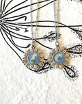 Floral Aster Pendant Necklace