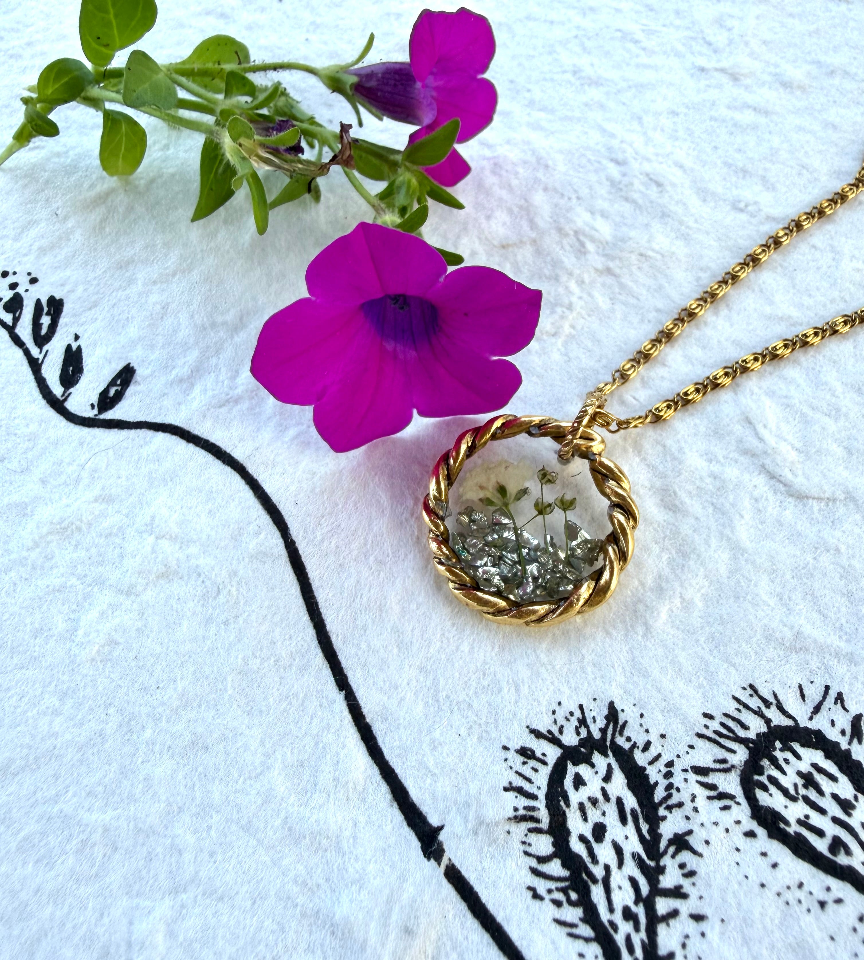 Botanical Wreath Necklace