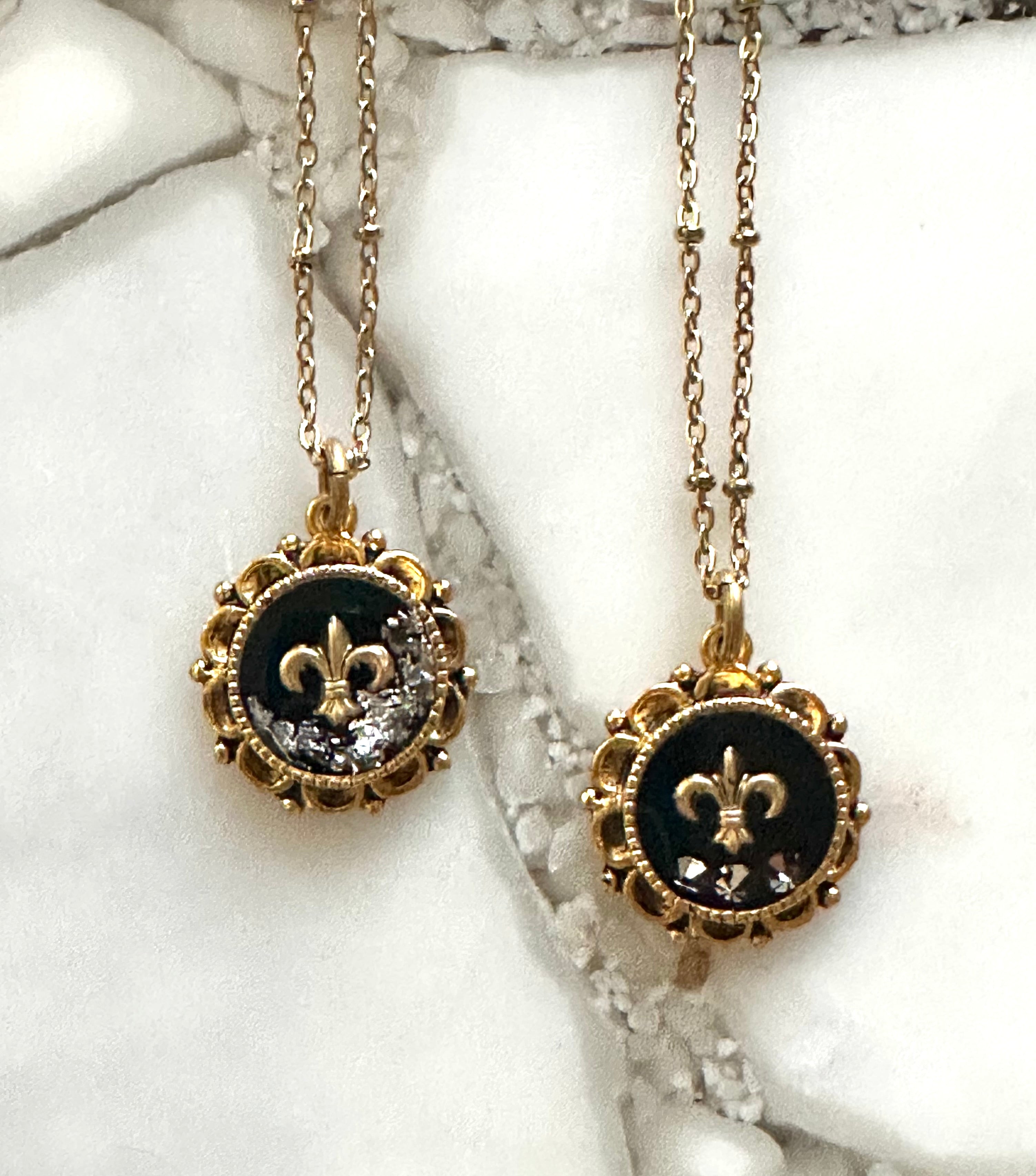 Fleur de Lis Ornate Necklace