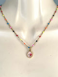 Colorful Cascade Necklace