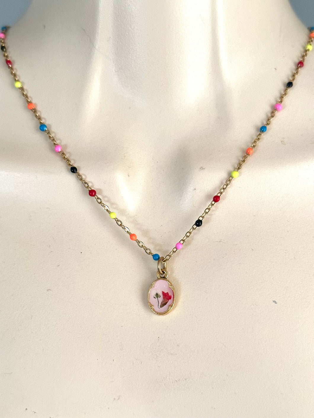 Colorful Cascade Necklace