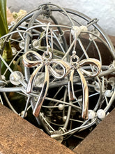 Rhinestone Bow Earrings