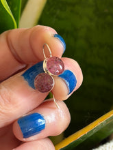 Mosaic Wire Drop Earrings