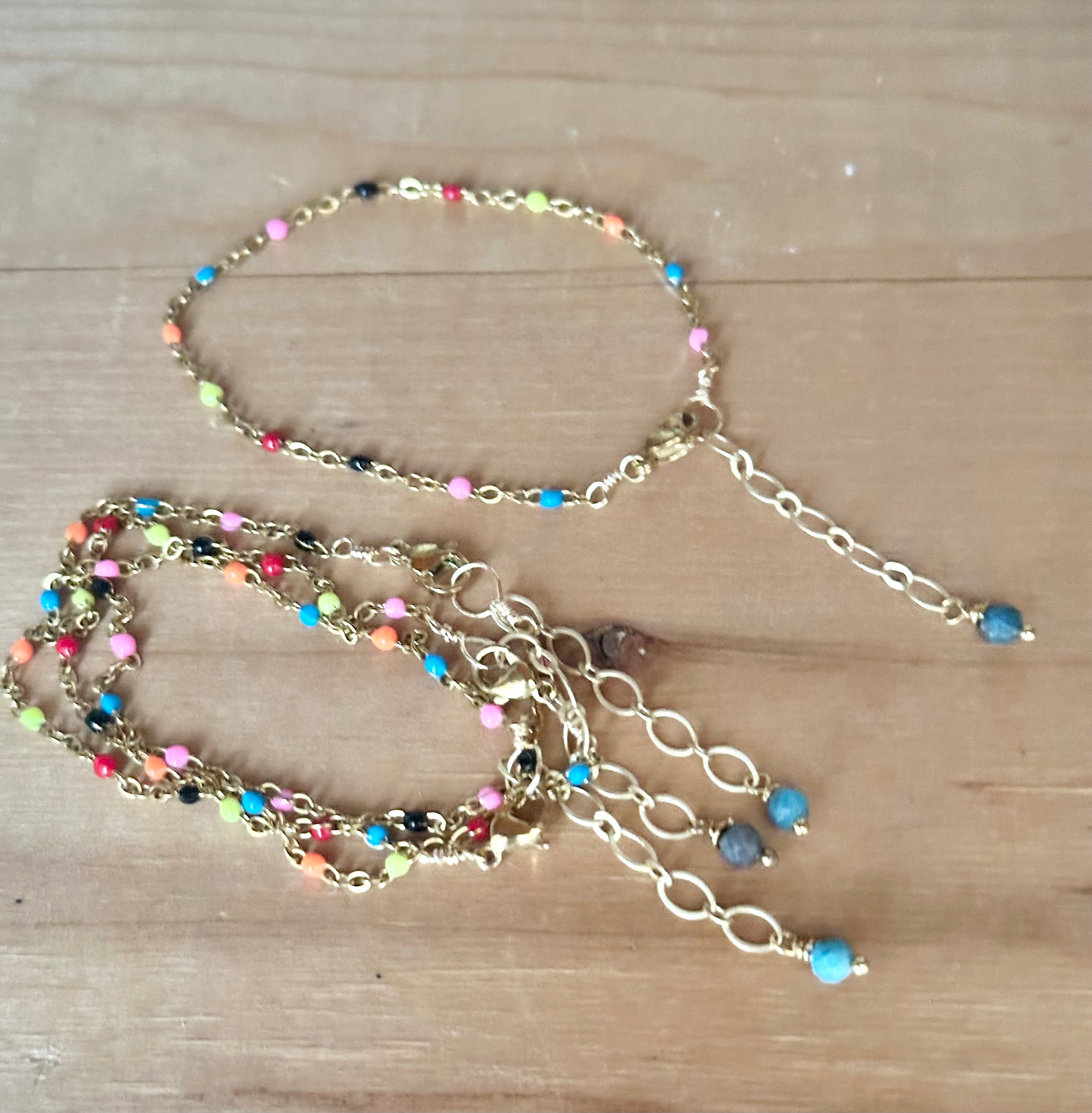 Colorful Cascade Bracelet