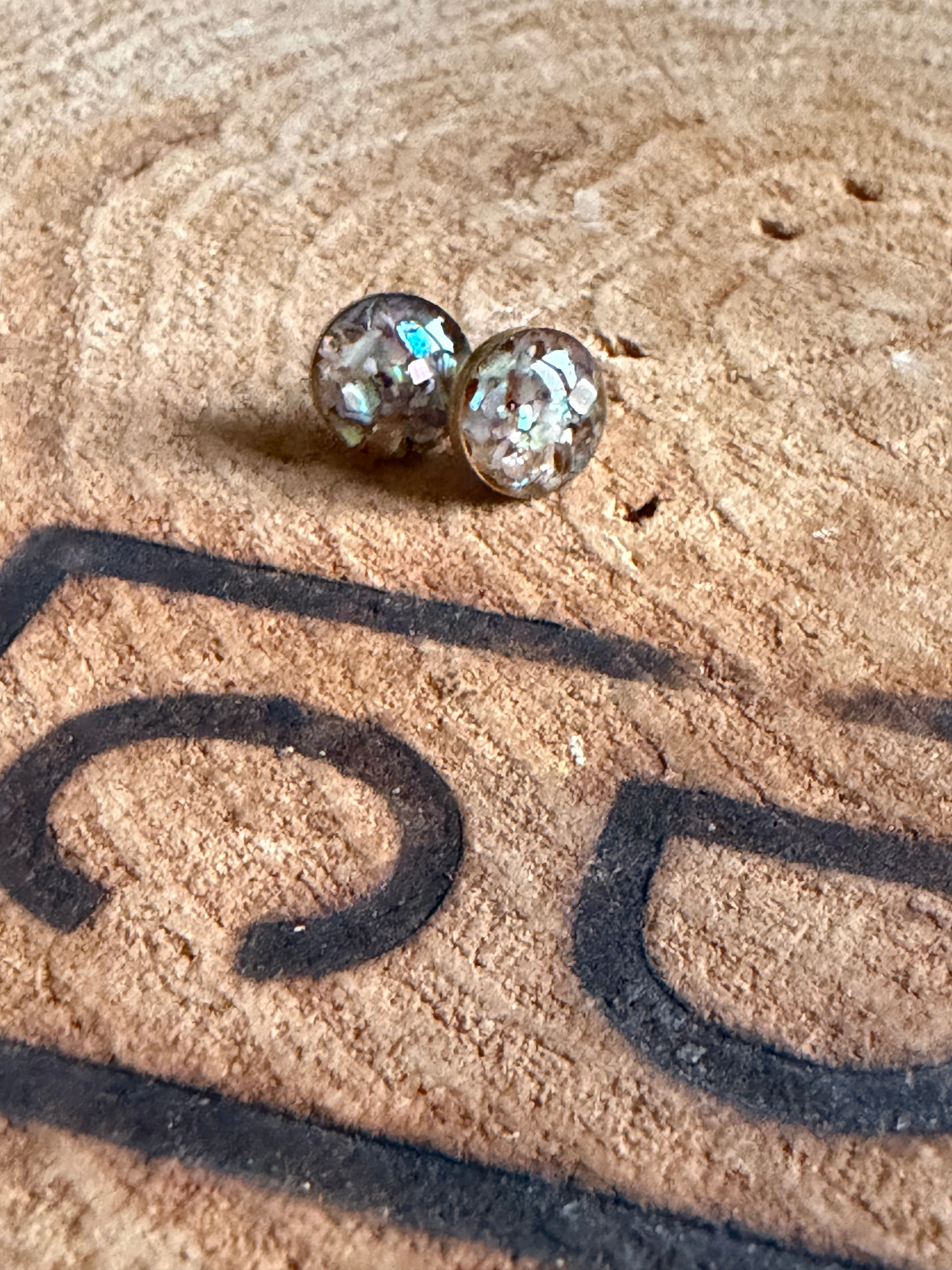 Gemstone Stud Earrings