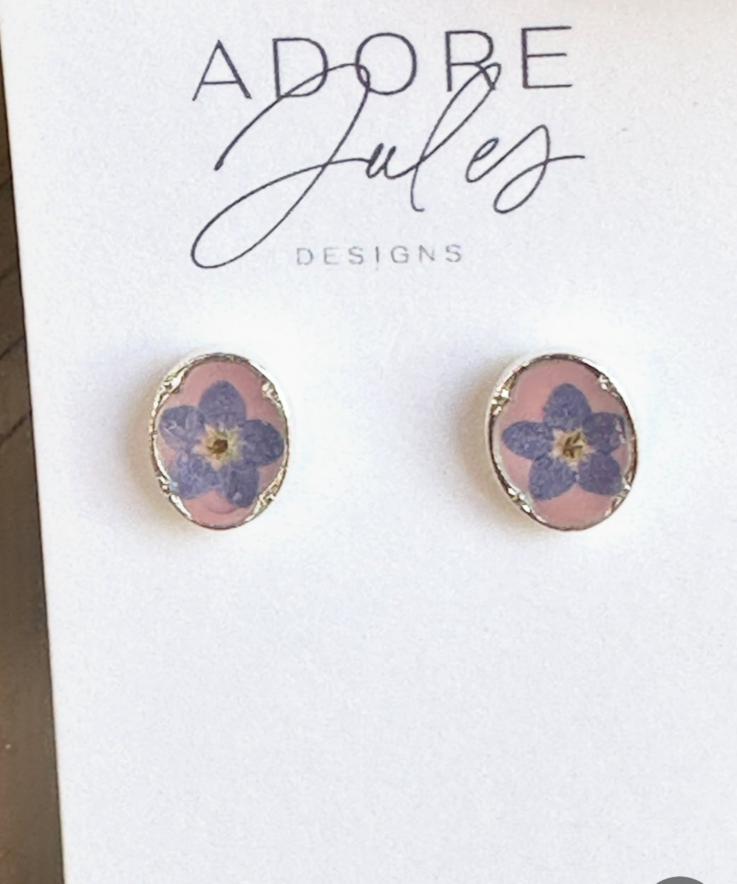 Petite Heirloom Floral Stud Earrings