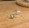 Mosaic Wire Drop Earrings
