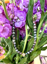 Luxe Peacock Pearl Necklace