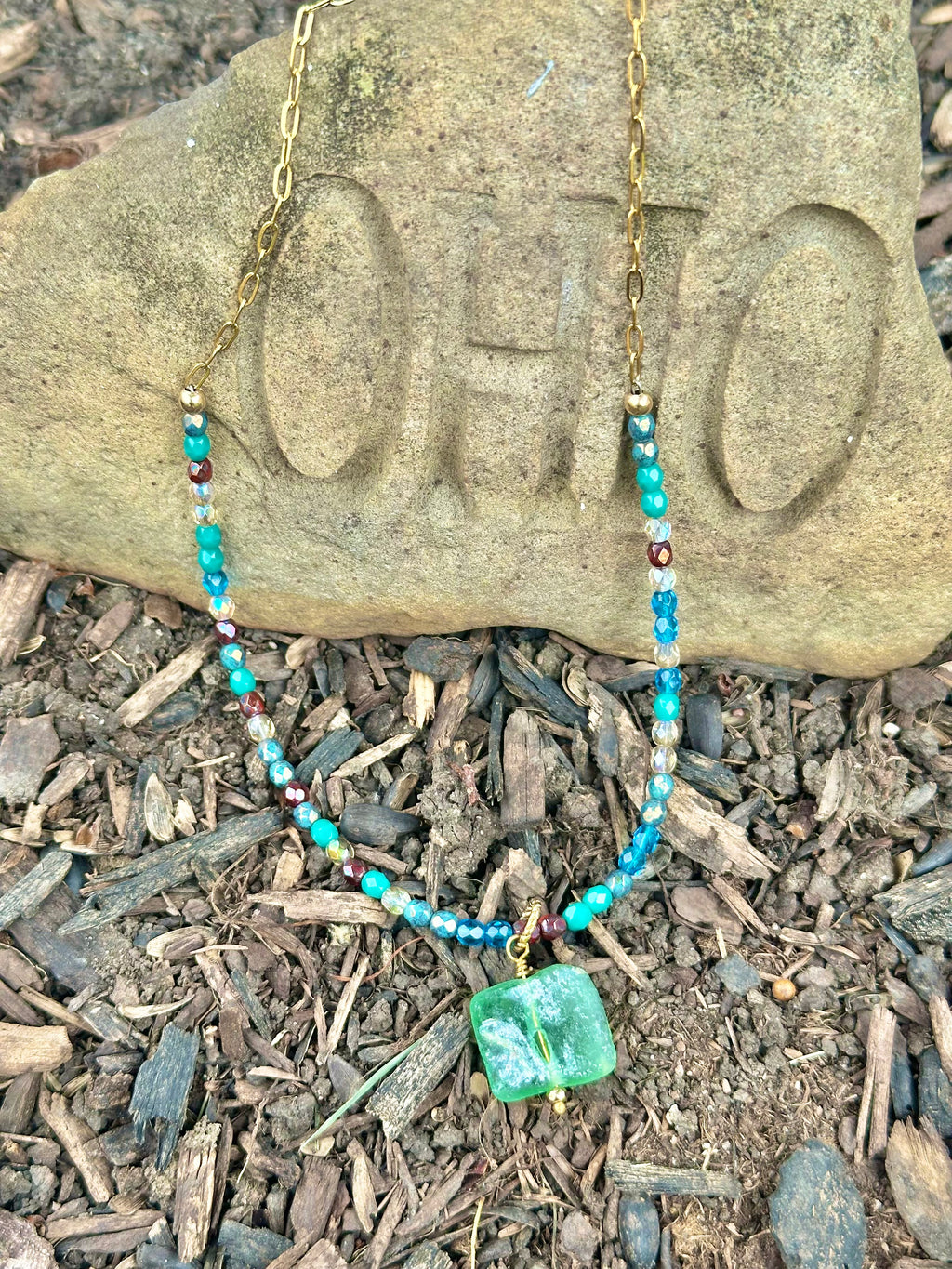 Boho Beaded Necklace