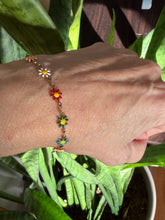 Colorful Daisy Bracelet
