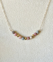 Alashan Mongolian Faceted Cube Necklace