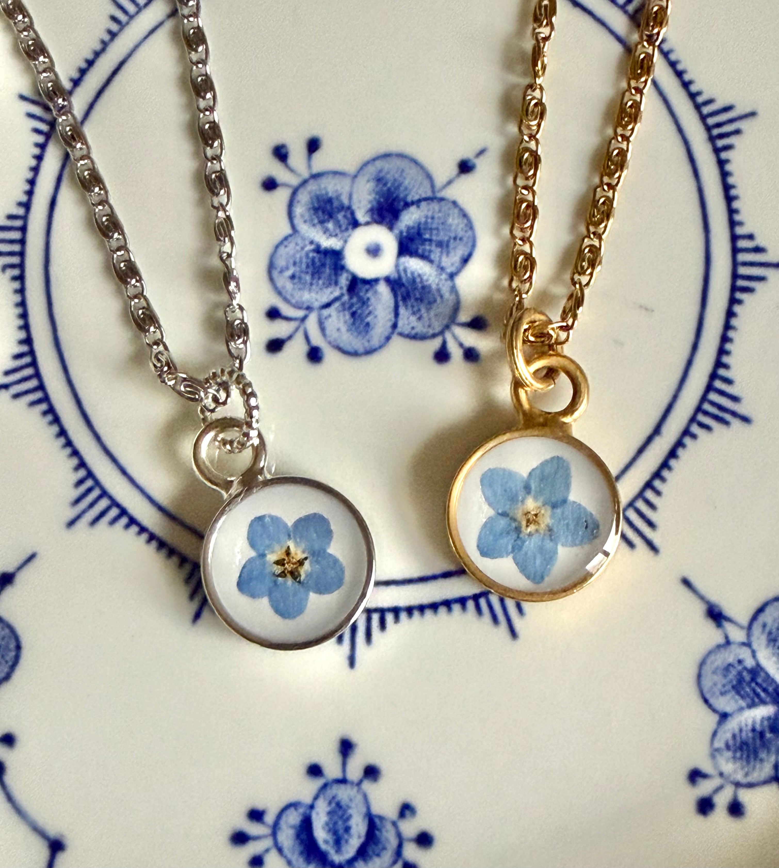 Forget Me Not Necklace