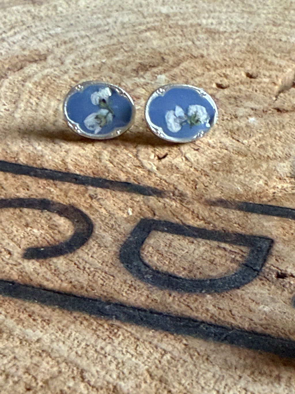 Petite Heirloom Floral Stud Earrings