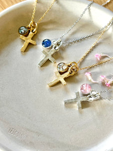 Contemporary Cross Necklace