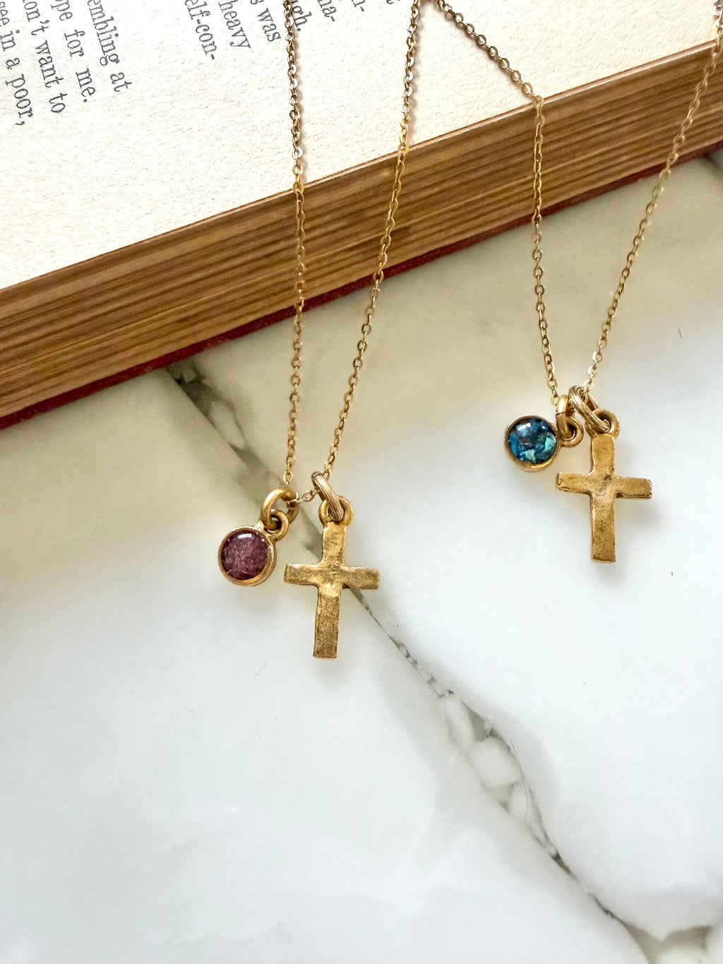 Contemporary Cross Necklace