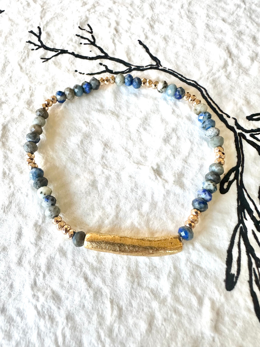 Lapis Lazuli Stretch Bracelet
