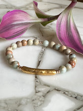 Impression Jasper Stretch Bracelet