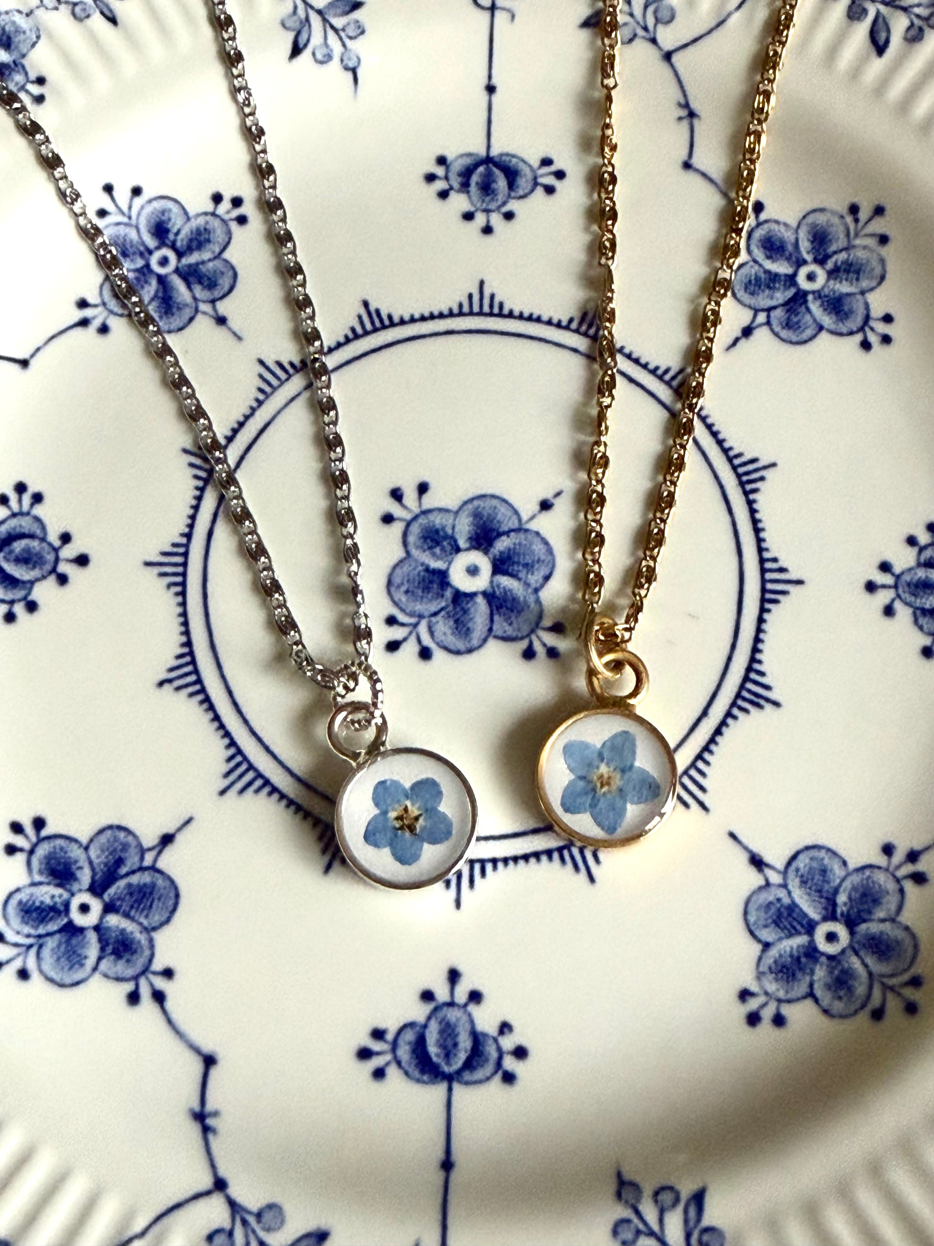 Forget Me Not Necklace