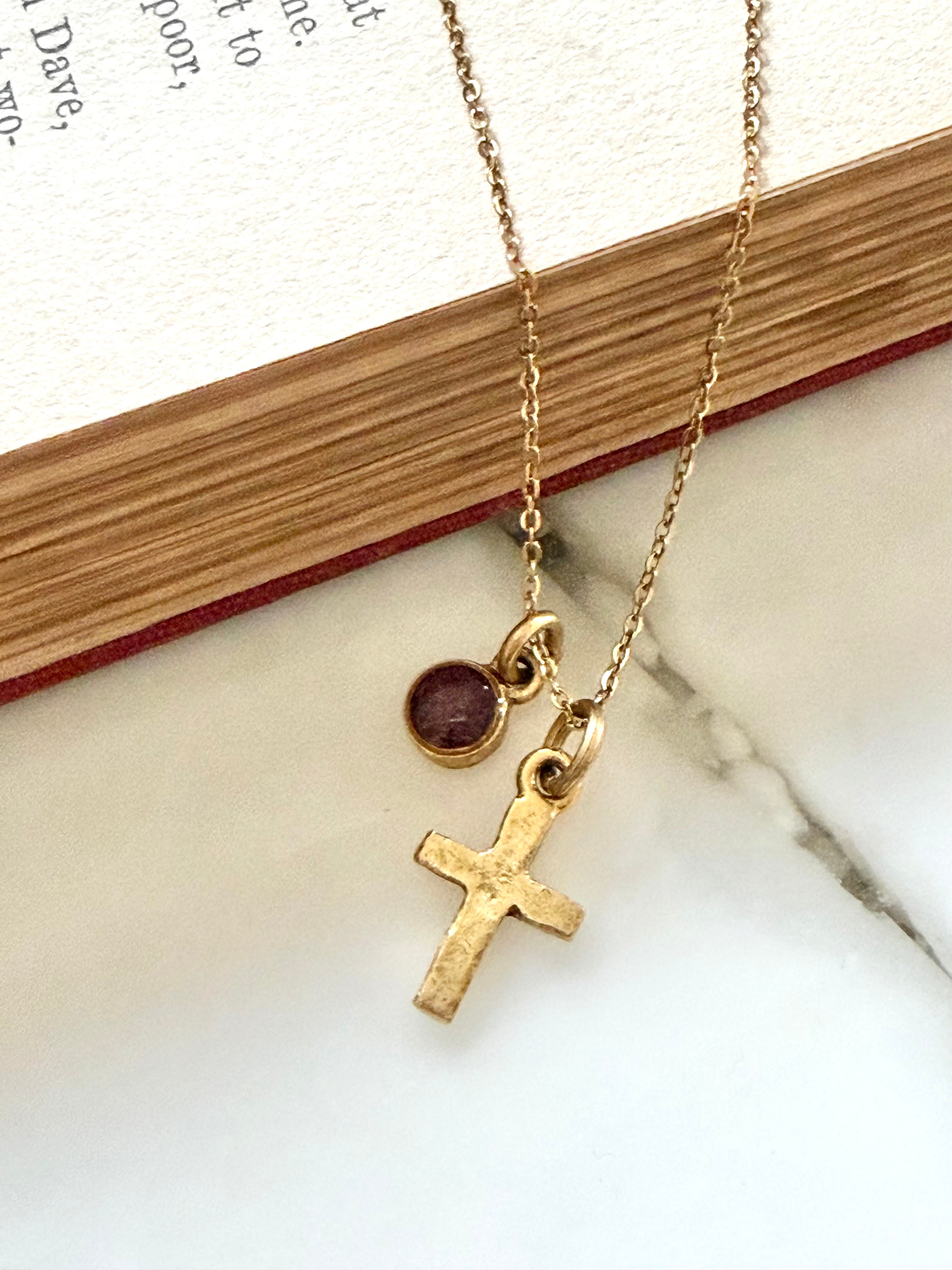 Contemporary Cross Necklace