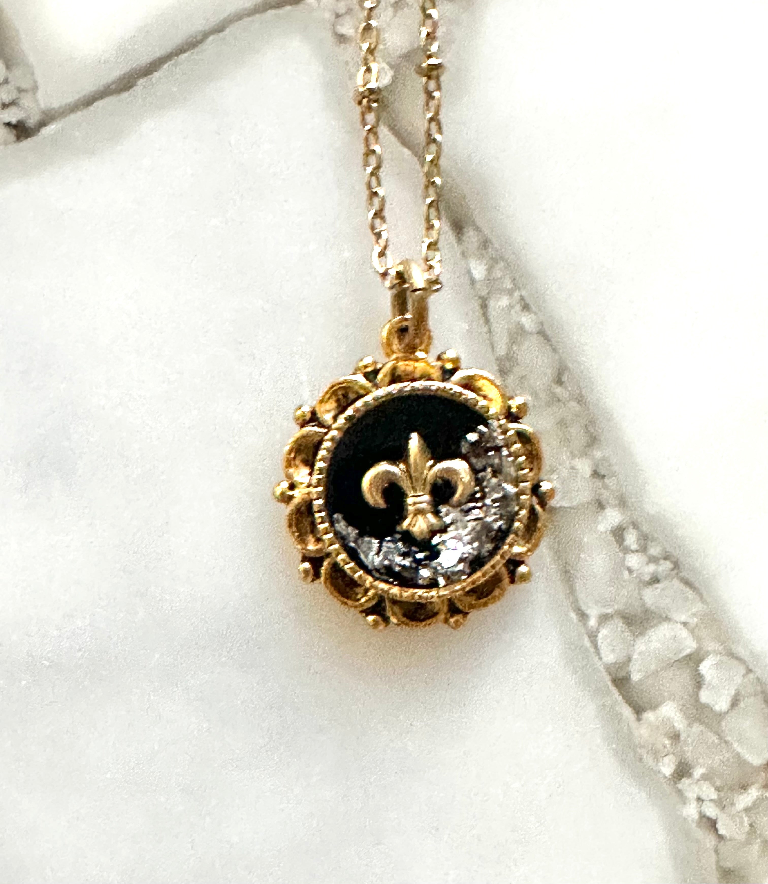 Fleur de Lis Ornate Necklace