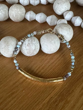 Larimar Tube Bracelet