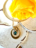 Daisy Gemstone Necklace