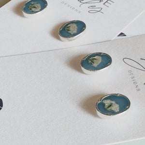Petite Heirloom Floral Stud Earrings