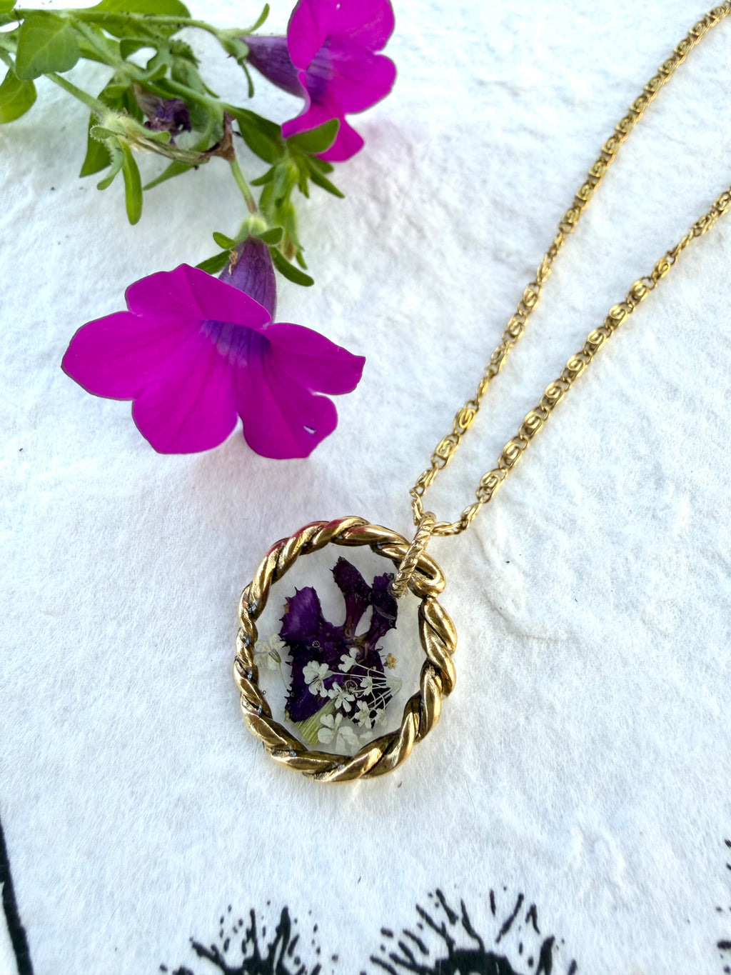 Botanical Wreath Necklace