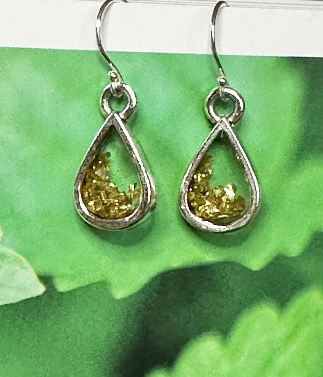 Sparkle Teardrop Earrings