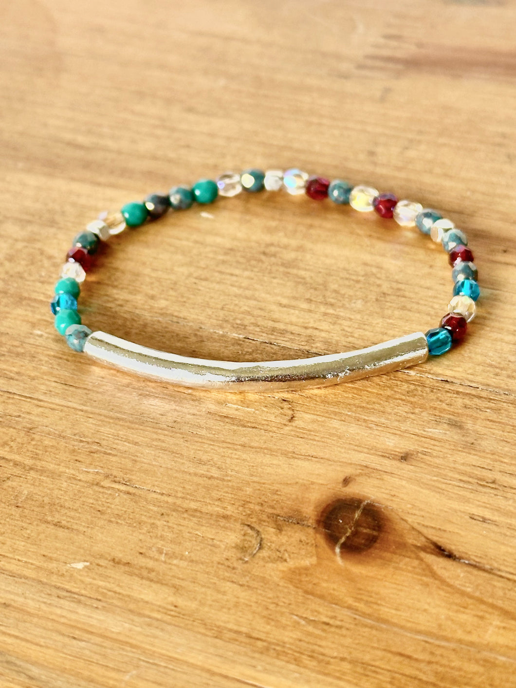 Boho Tube Beaded Bracelet