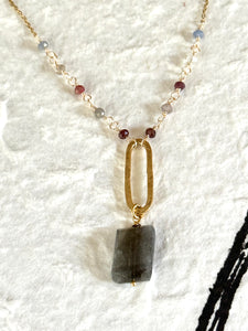 Luxe Labradorite Necklace
