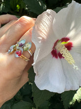 Marquise Floral Rings