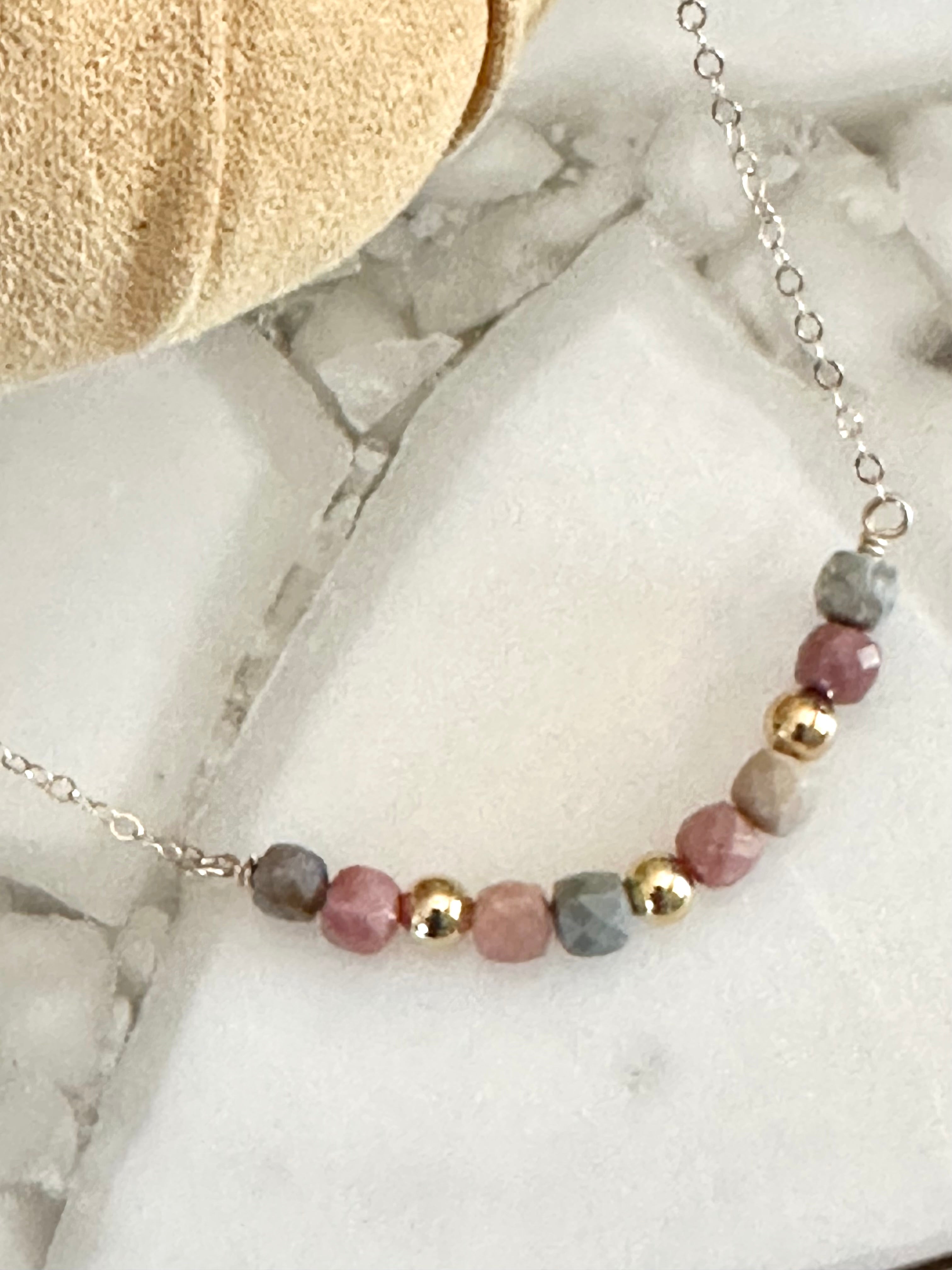 Alashan Mongolian Faceted Cube Necklace – AdoreJules Designs