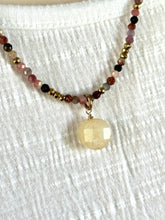 Luxe Gemstone Beaded Necklace