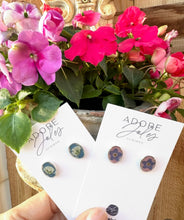 Petite Heirloom Floral Stud Earrings