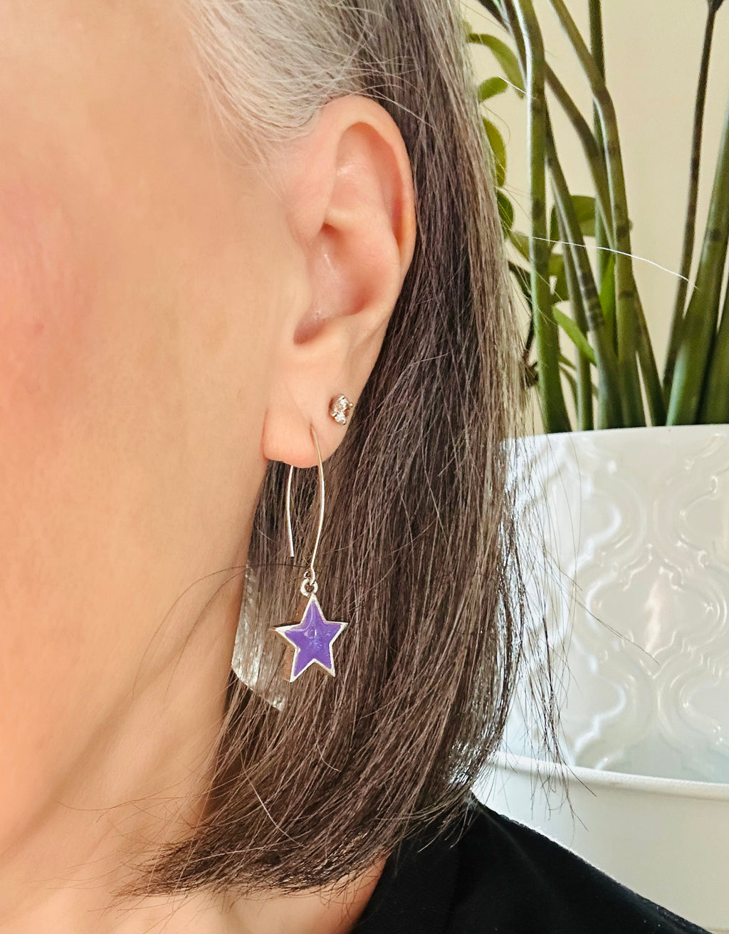 Borahae Earrings