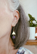 Triangle Boho Dangle Earrings