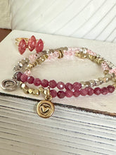 Ruby Gemstone Stretch Bracelet