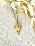 Personalized Heart Necklace
